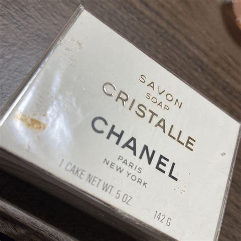 chanel cristalle soap|Chanel body soap.